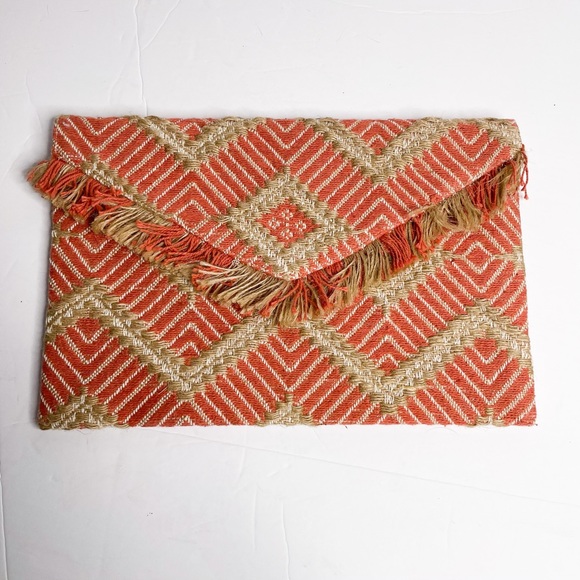 LOFT Handbags - Ann Taylor Loft Woven Clutch